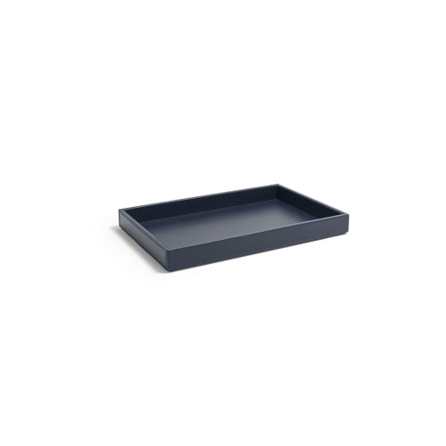 Bandeja Rectangular para Habitación London, Azul Marino